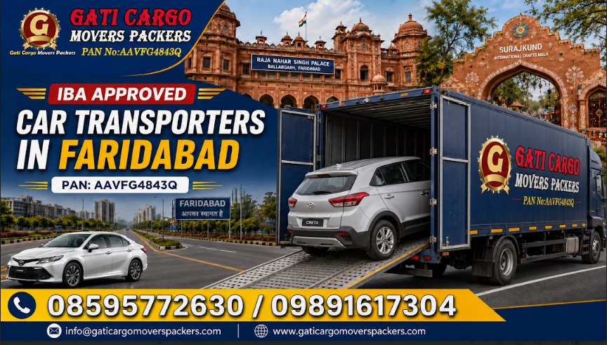 car transport service in faridabad